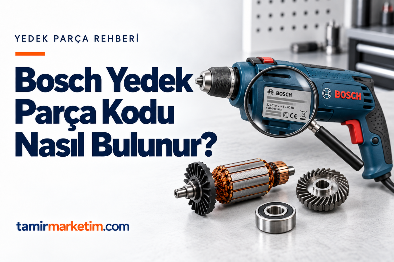 Bosch Yedek Parça Kodu Nasıl Bulunur?