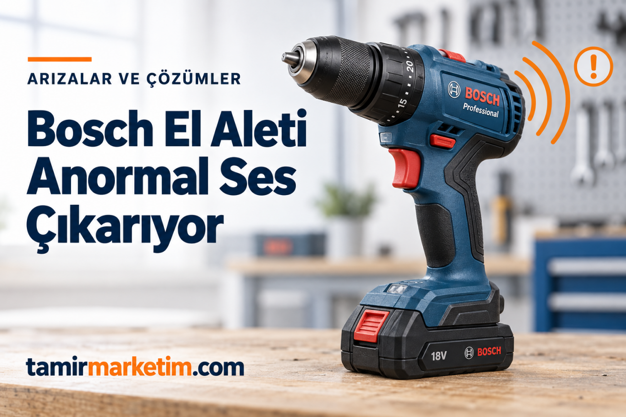 Bosch Elektrikli El Aletinden Anormal Ses Geliyor: Nedenleri ve Çözüm Önerileri
