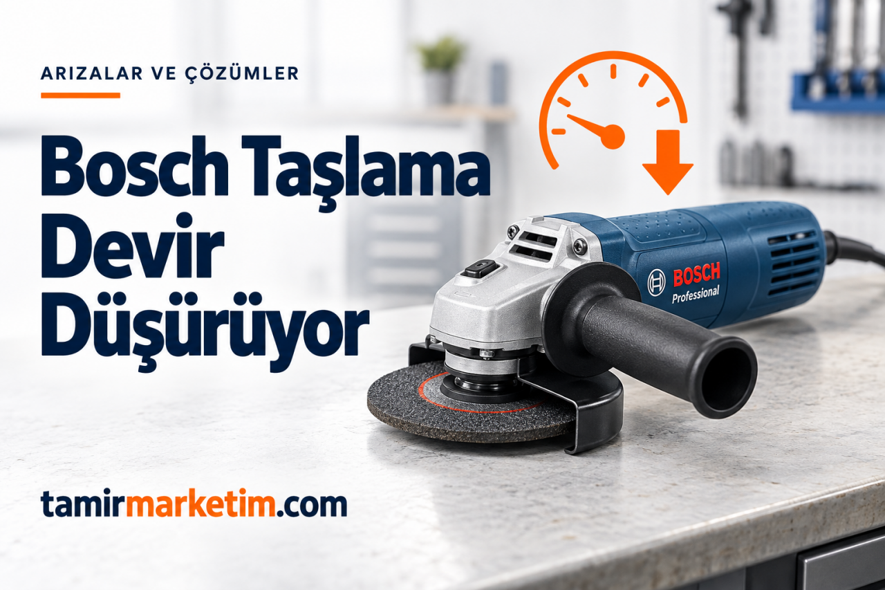 Bosch Taşlama Makinesi Devir Düşüyor: Nedenleri ve Çözüm Önerileri
