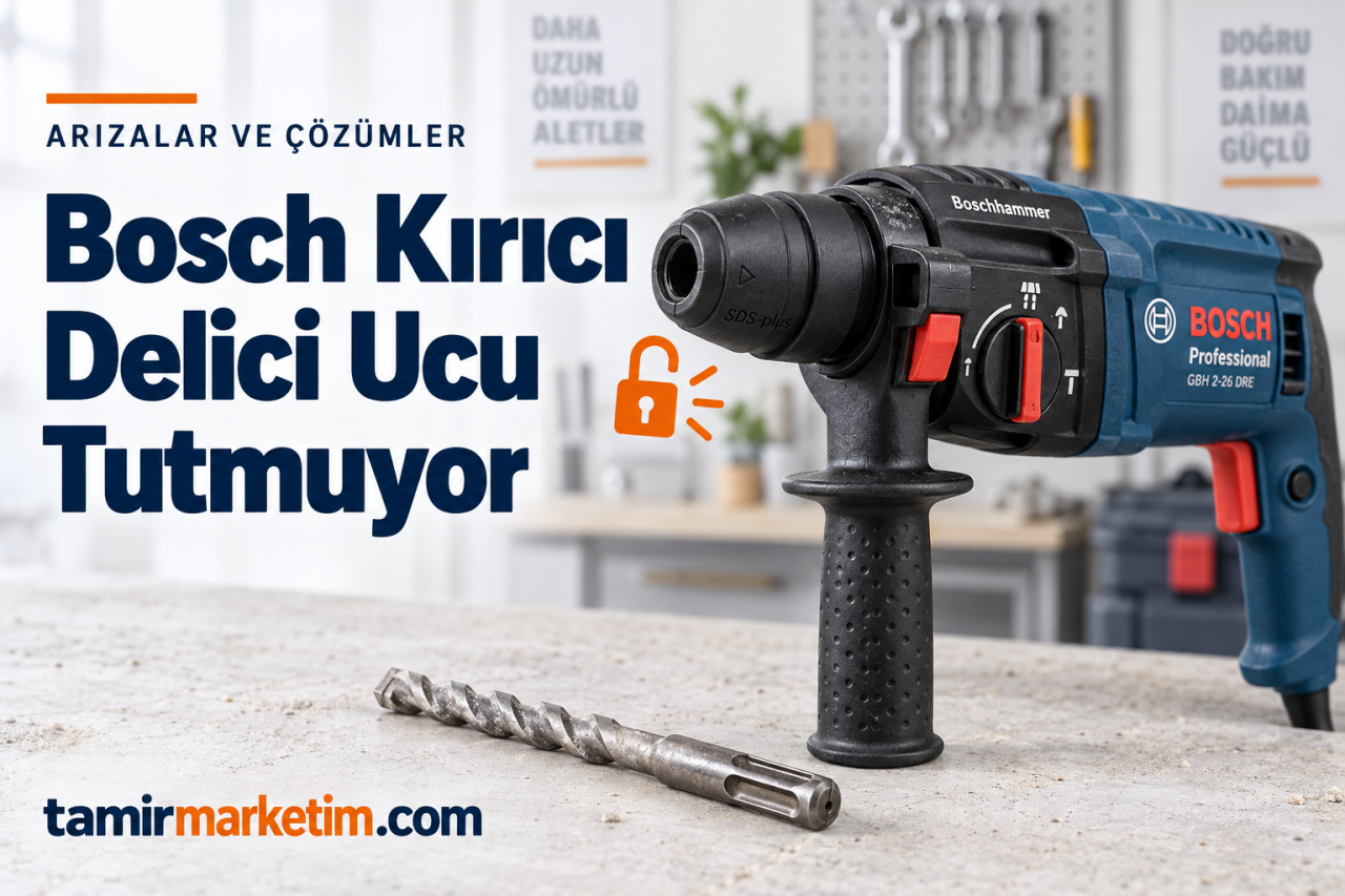 Bosch Kırıcı Delici Ucu Tutmuyor: SDS-Plus Uç Neden Çıkıyor?