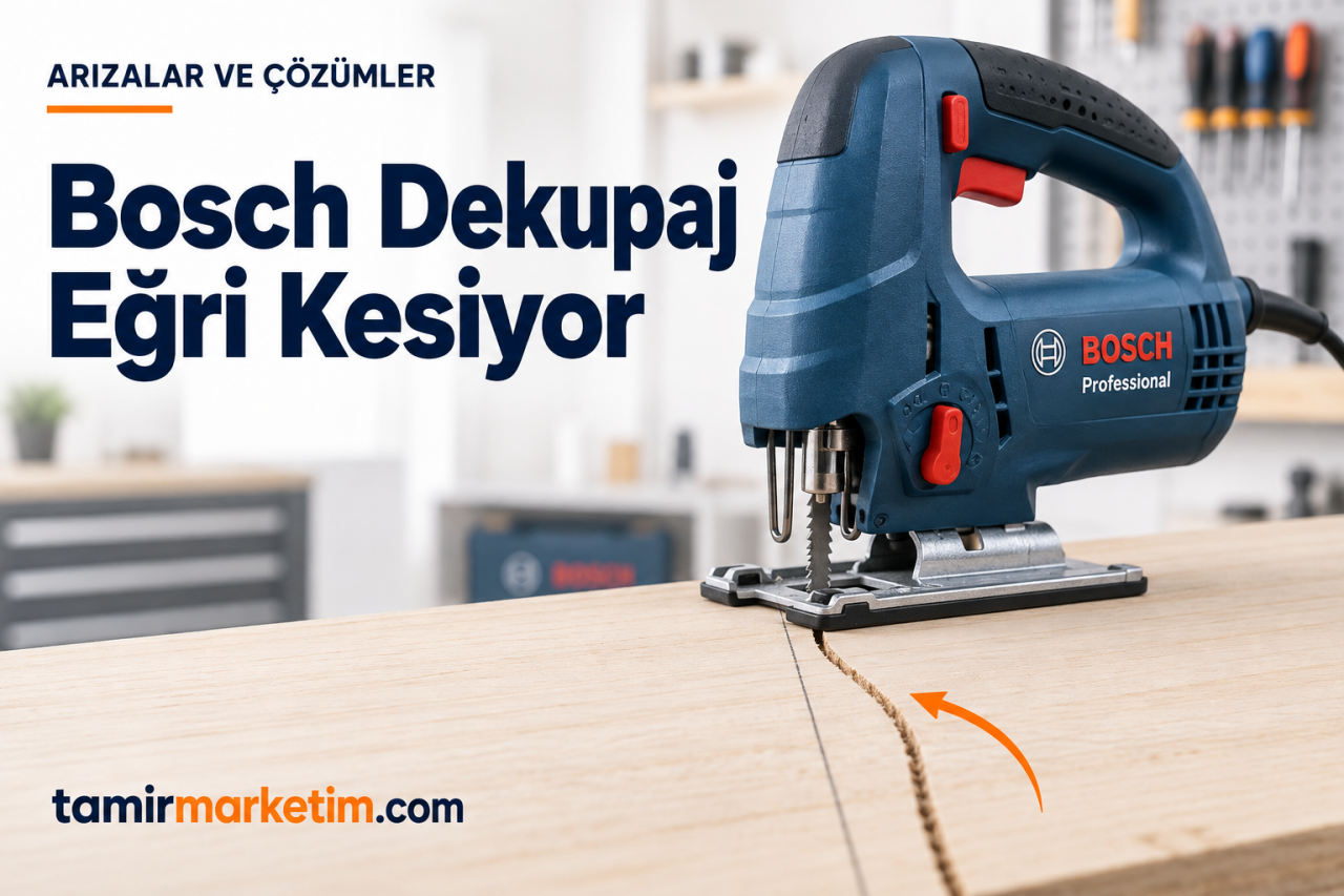 Bosch Dekupaj Testere Eğri Kesiyor: Nedenleri ve Çözüm Önerileri