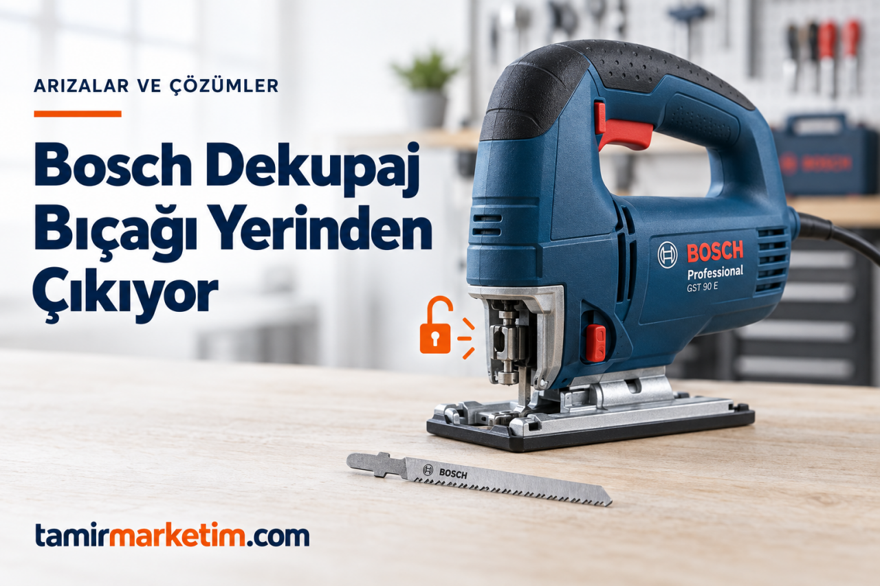 Bosch Dekupaj Testere Bıçağı Yerinden Çıkıyor: Nedenleri ve Çözüm Önerileri