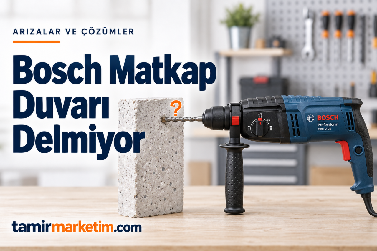 Bosch Matkap Duvarı Delmiyor: Nedenleri ve Çözüm Önerileri