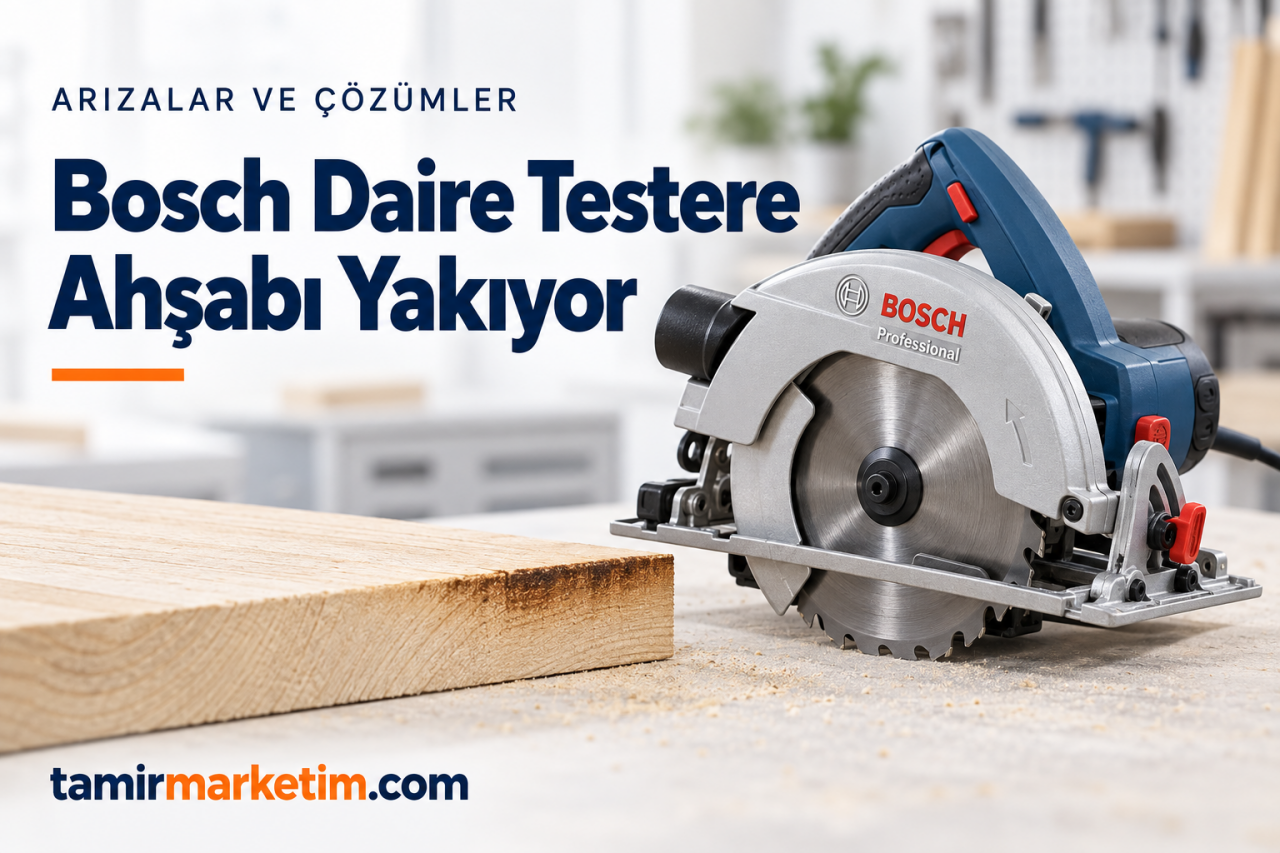 Bosch Daire Testere Ahşabı Yakıyor: Nedenleri ve Çözüm Önerileri