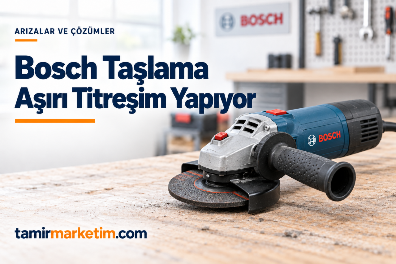 Bosch Taşlama Makinesi Aşırı Titreşim Yapıyor: Nedenleri ve Kontroller