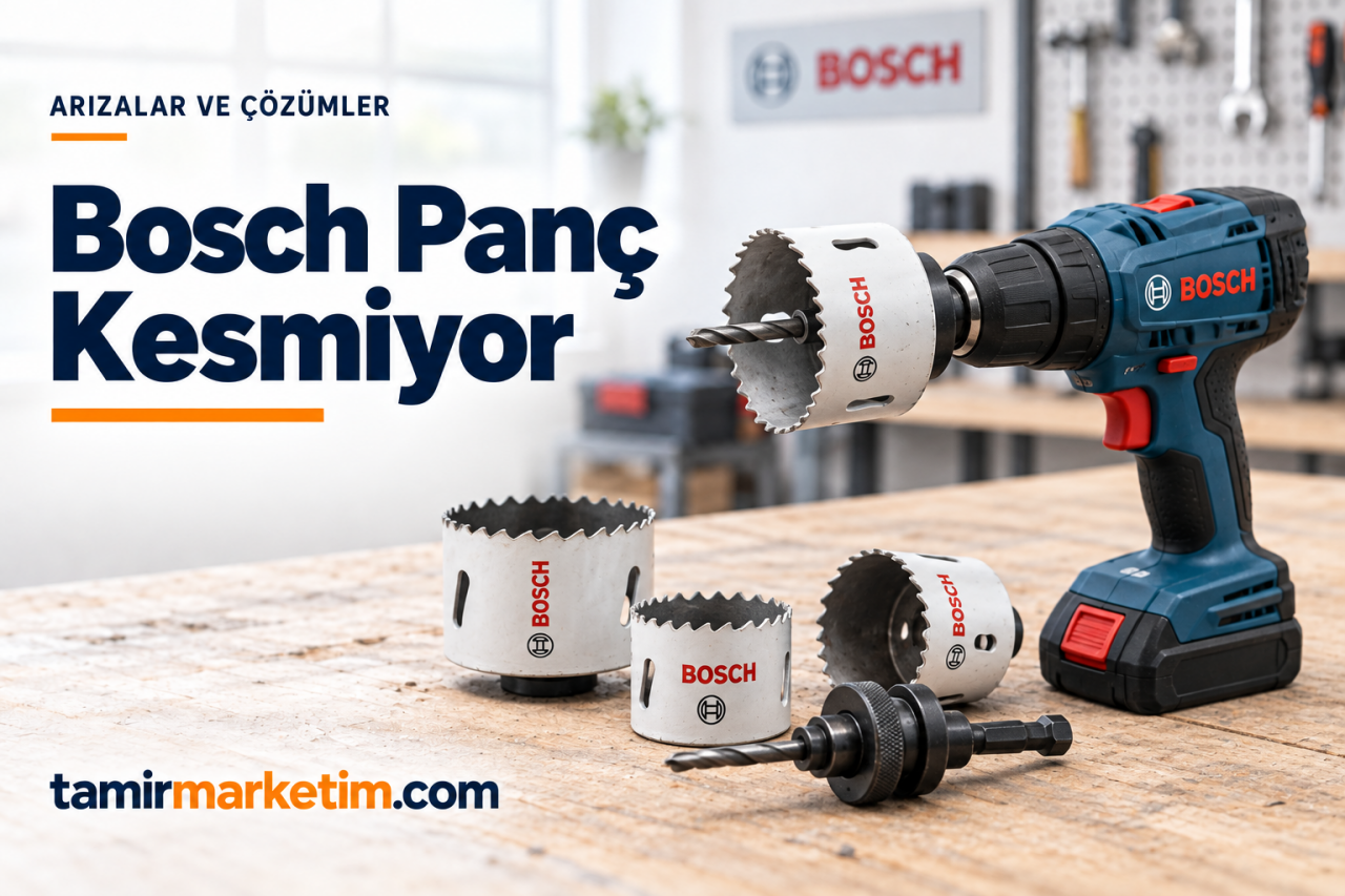 Bosch Panç Kesmiyor: Delik Açma Testeresi Neden İlerlemiyor?