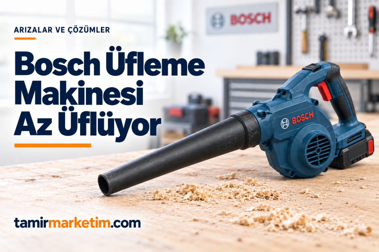 Bosch Üfleme Makinesi Az Üflüyor: Nedenleri ve Çözüm Önerileri