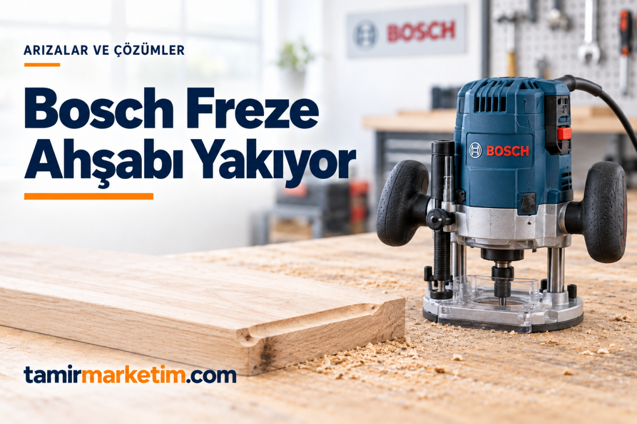 Bosch Freze Ahşabı Yakıyor: Nedenleri ve Çözüm Önerileri