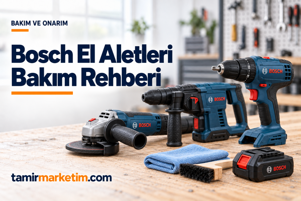 Bosch Elektrikli El Aletleri Bakımı