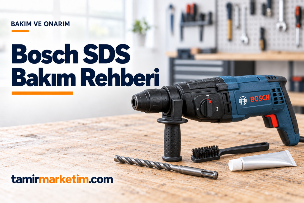 Bosch Kırıcı Delici SDS Bakımı ve Yağlama