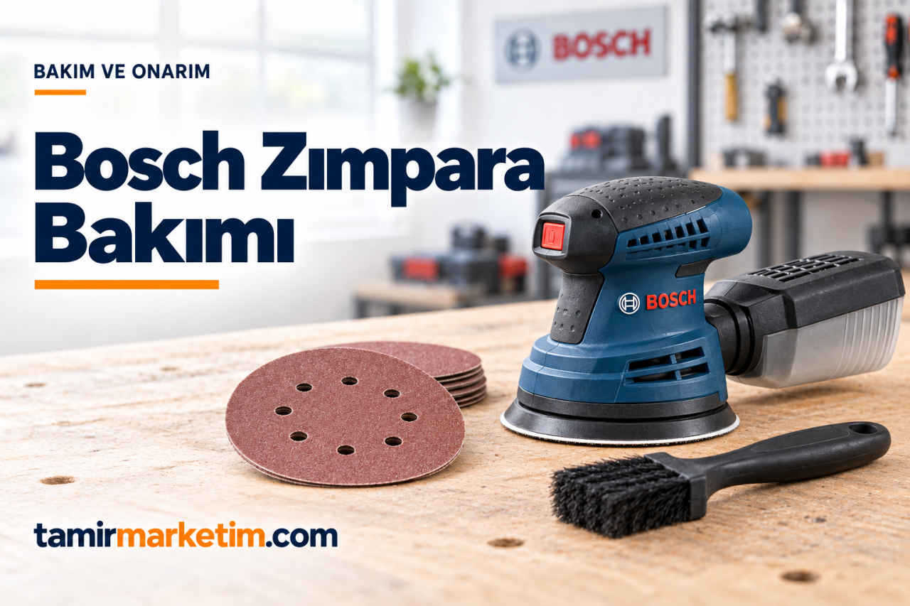 Bosch Zımpara Makinesi Bakımı