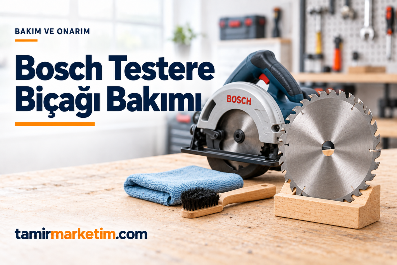 Bosch Testere Bıçağı Temizliği ve Bakımı