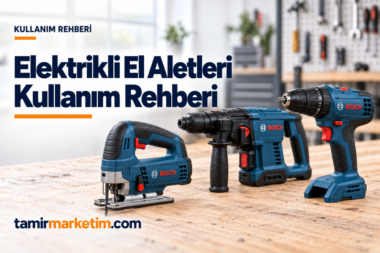 Elektrikli El Aletleri Kullanım Rehberi