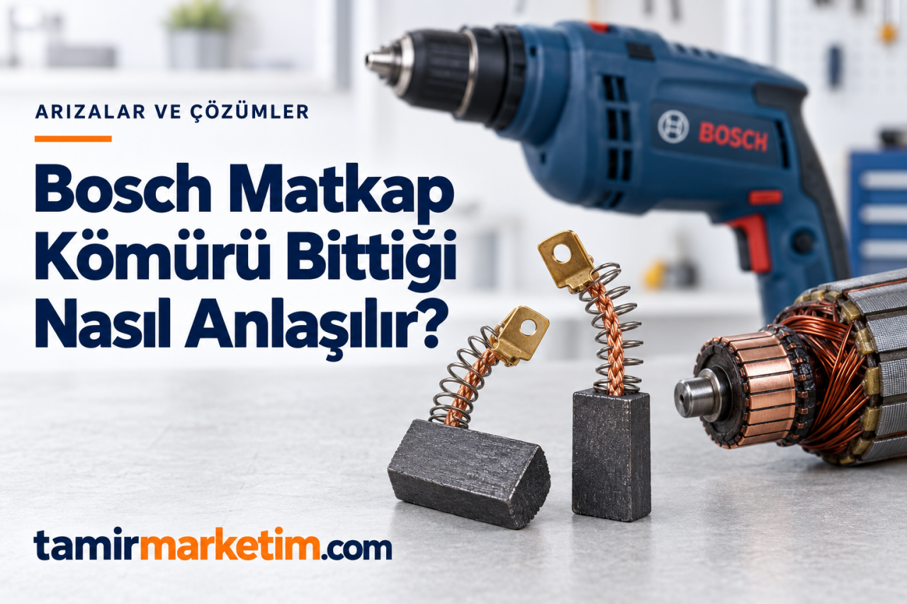 Bosch Matkap Kömürünün Bittiği Nasıl Anlaşılır?