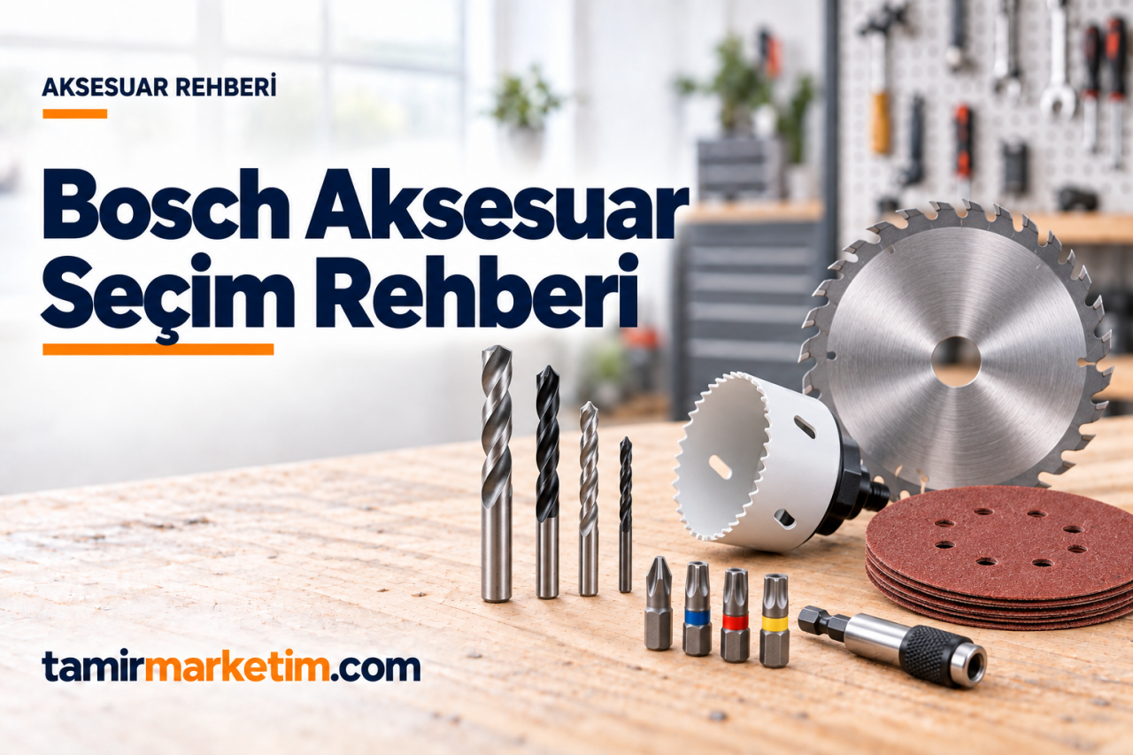 Bosch Aksesuar ve Sarf Malzemesi Seçim Rehberi