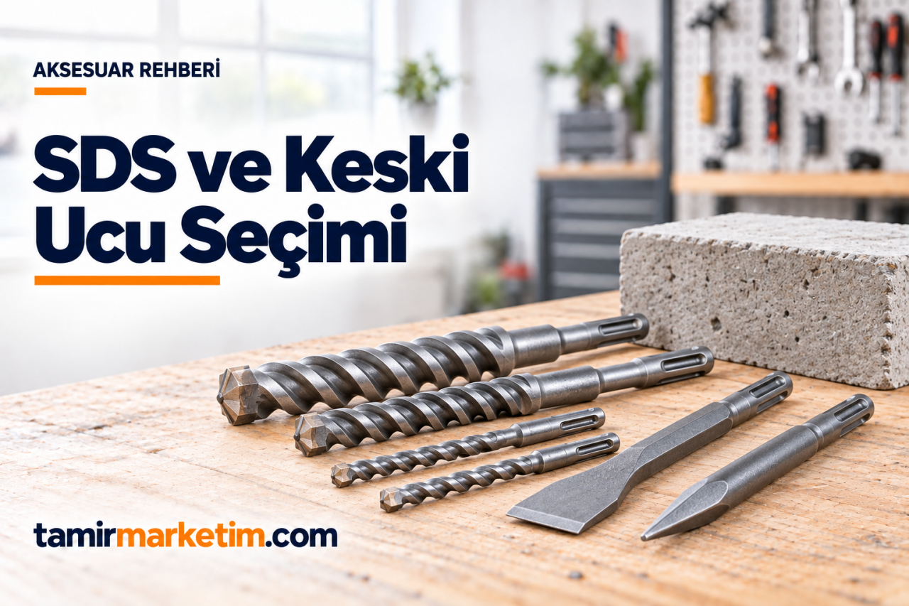 SDS-plus, SDS-max ve Keski Ucu Nasıl Seçilir?