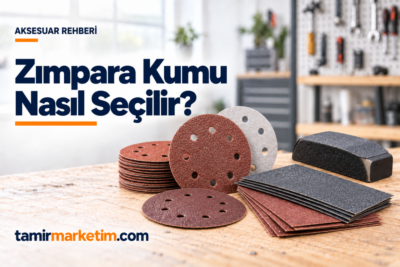 Zımpara Kum Numarası ve Zımpara Kâğıdı Nasıl Seçilir?