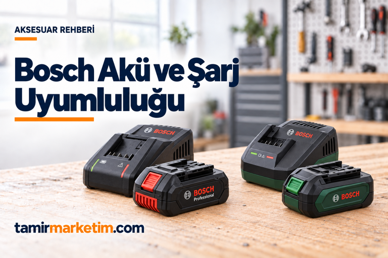 Bosch Akü ve Şarj Cihazı Uyumluluğu Nasıl Kontrol Edilir?