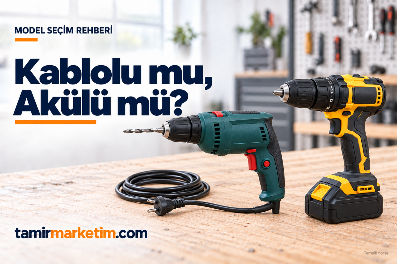 Kablolu mu Akülü mü? Elektrikli El Aleti Seçimi
