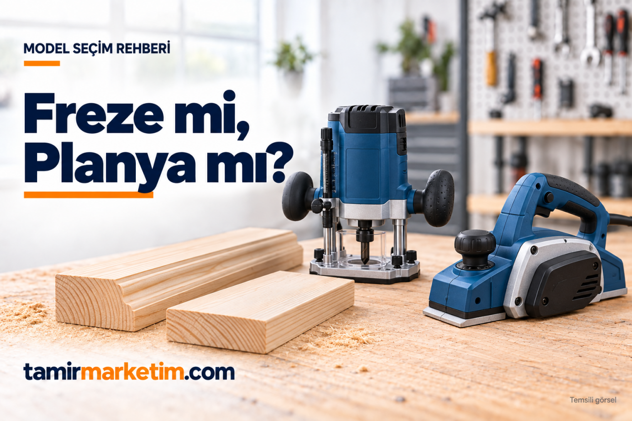 Freze mi Planya mı? Ahşap İşine Göre Makine Seçimi