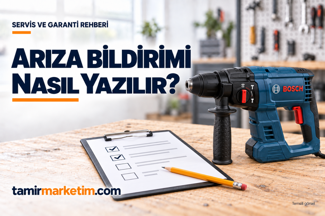 Bosch El Aleti Arıza Bildirimi Nasıl Yazılır?