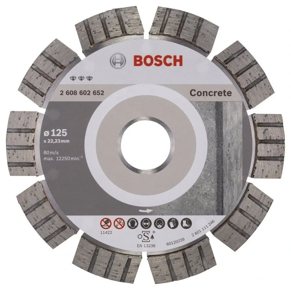 Bosch Best for Concrete 125 mm