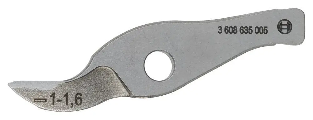 Bosch GSZ 160 Bıçak (1,6 mm'ye kadar Düz)