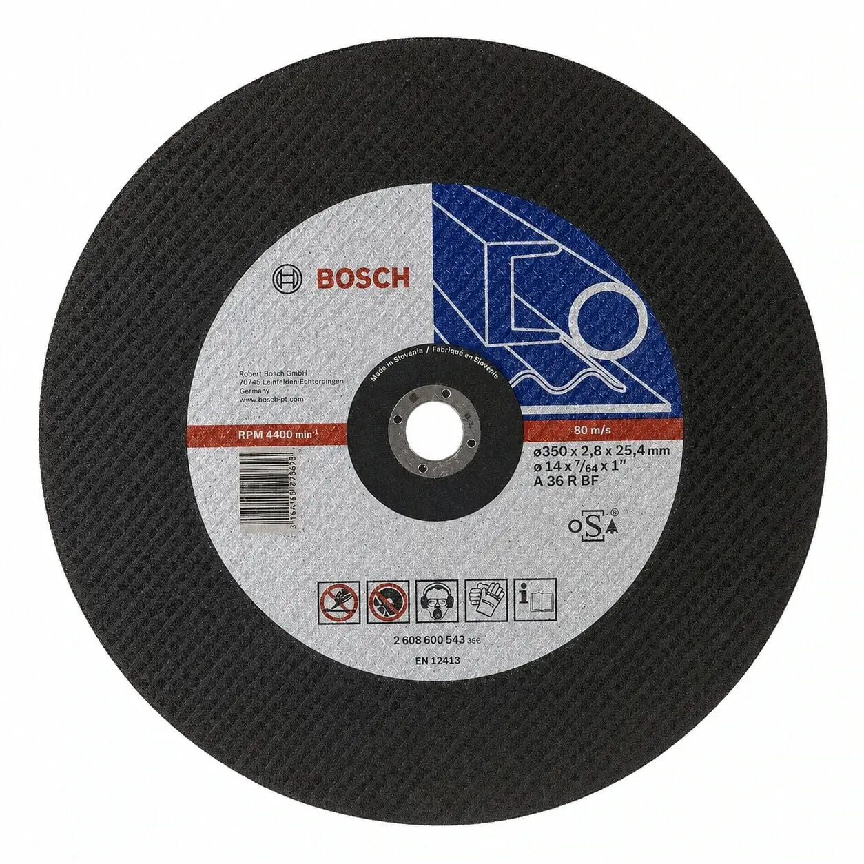 Bosch 350*25,40*2,8 mm Expert for Metal Düz Kesme Diski (taş) 2608600543 10'lu Paket