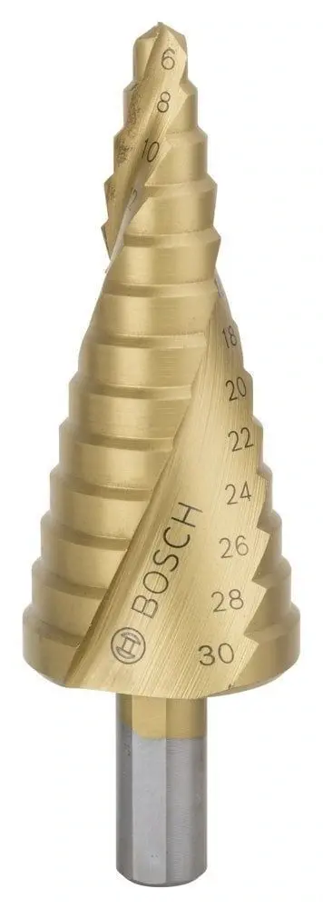 Bosch HSS-TiN 13 kademeli Matkap Ucu 6-30 mm