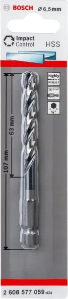 Bosch Impact Ctrl HSS 6,5*104mm