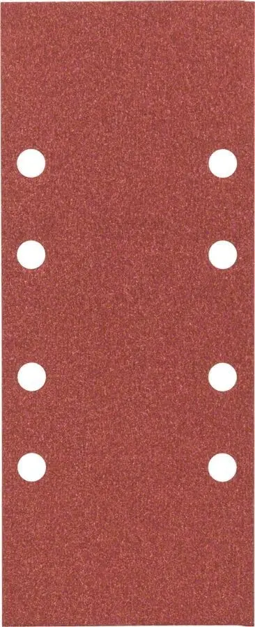 Bosch - Titreşimli Zımpara Kağıdı 10'lu, 93 x 230 mm 120 Kum 8 Delik