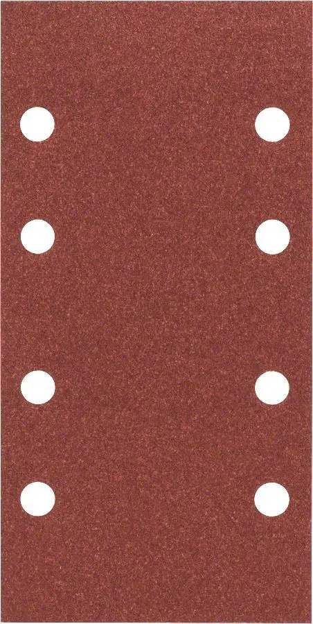 Bosch - Titreşimli Zımpara Kağıdı 10'lu, 93 x 185 mm 120 Kum 8 Delik