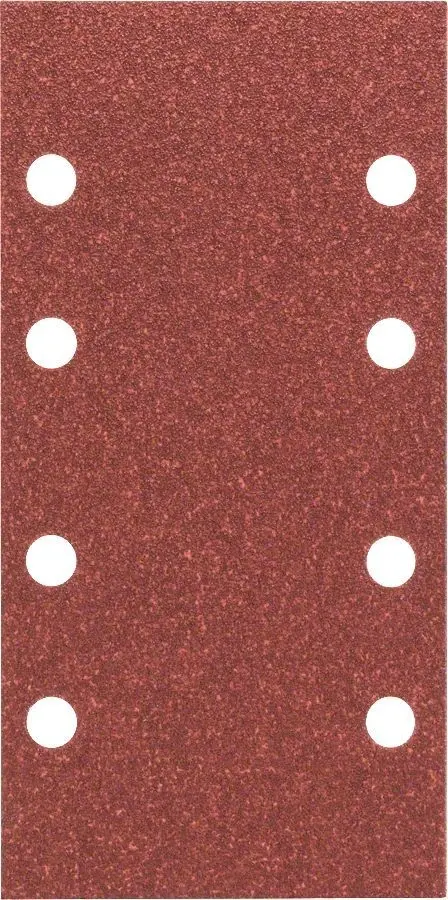 Bosch - Titreşimli Zımpara Kağıdı 10'lu, 93 x 185 mm 80 Kum 8 Delik
