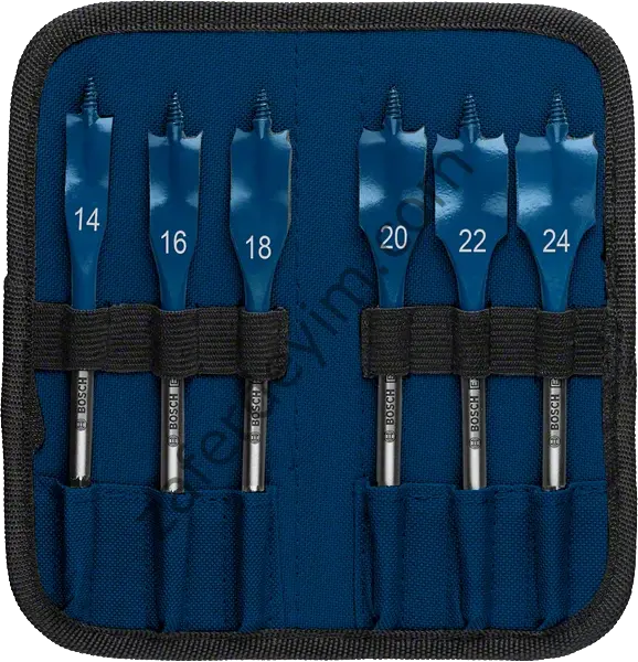 Bosch EXPERT Self Cut Speed Yaprak Matkap Ucu Seti 14/16/18/20/22/24 mm 6 parça