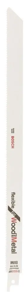 Bosch S 1222 VF Flexible for Wood and Metal 2'li
