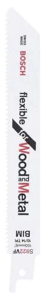 Bosch S 922 VF Flexible for Wood and Metal 2'li