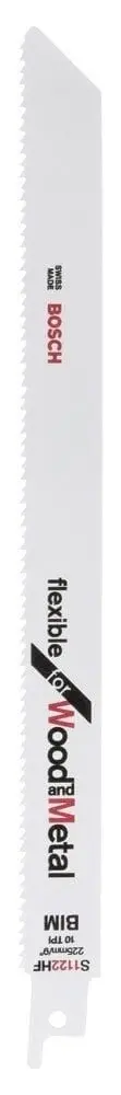 Bosch S 1122 HF Flexible for Wood and Metal 2'li