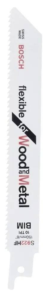 Bosch S 922 HF Flexible for Wood and Metal 5'li
