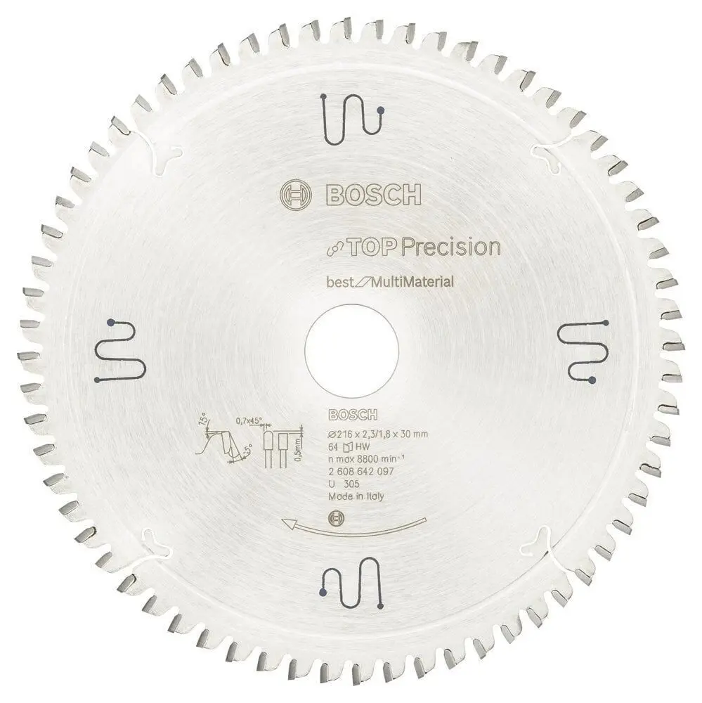 Bosch Best for MultiMaterial 216*30 mm 64 Diş