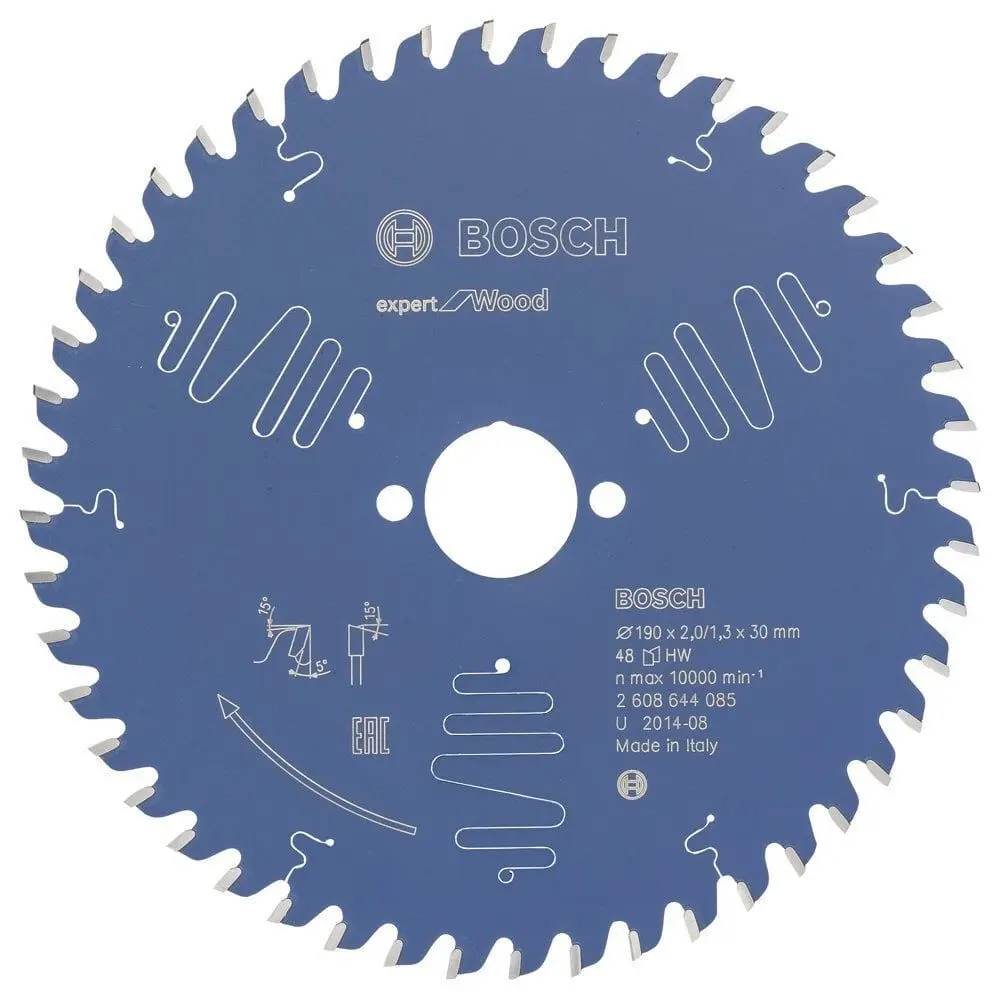Bosch Expert for Wood 190*30 mm 48 Diş