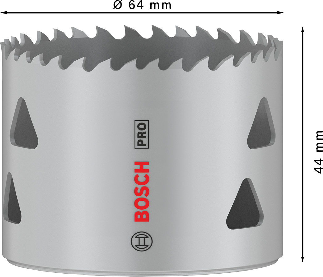 Bosch PRO Multi Material Delik Açma Testeresi (Panç) – 64 mm – 2608901520