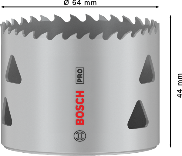 Bosch PRO Multi Material Delik Açma Testeresi (Panç) – 64 mm – 2608901520