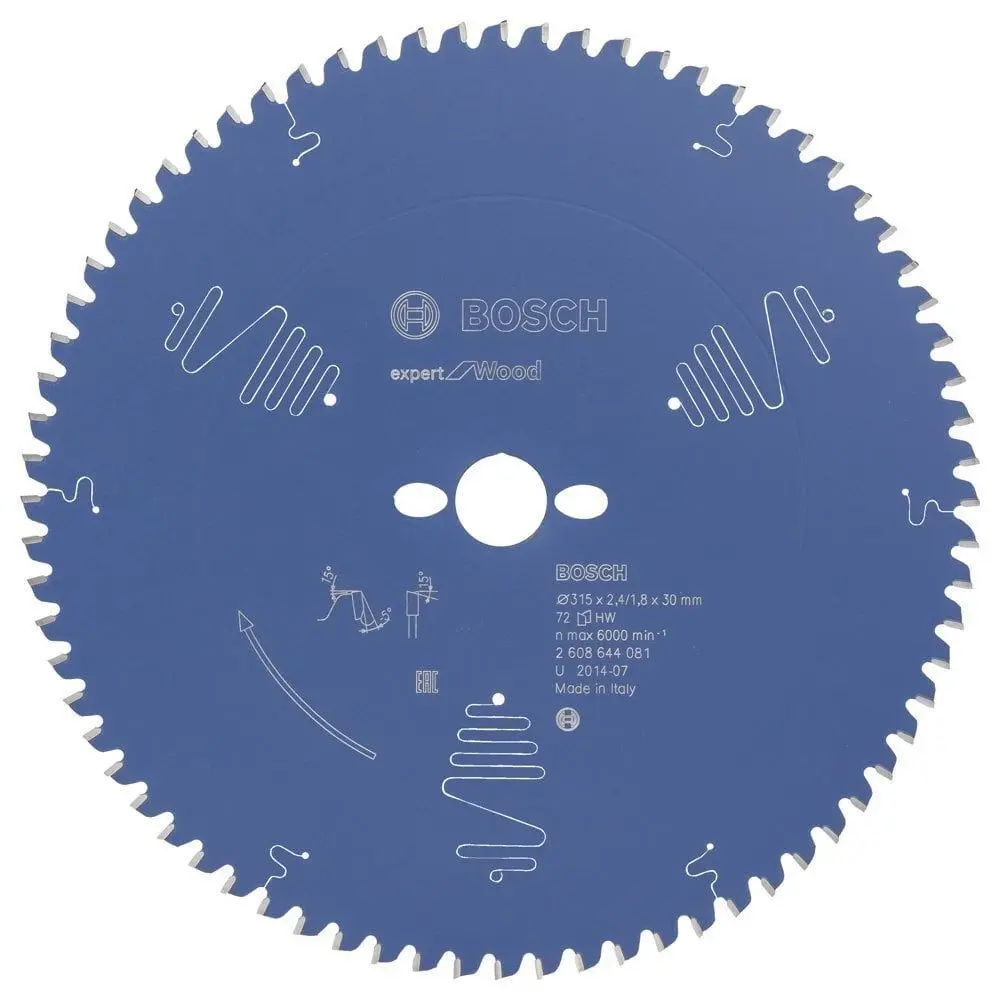 Bosch Expert for Wood 315*30 mm 72 Diş