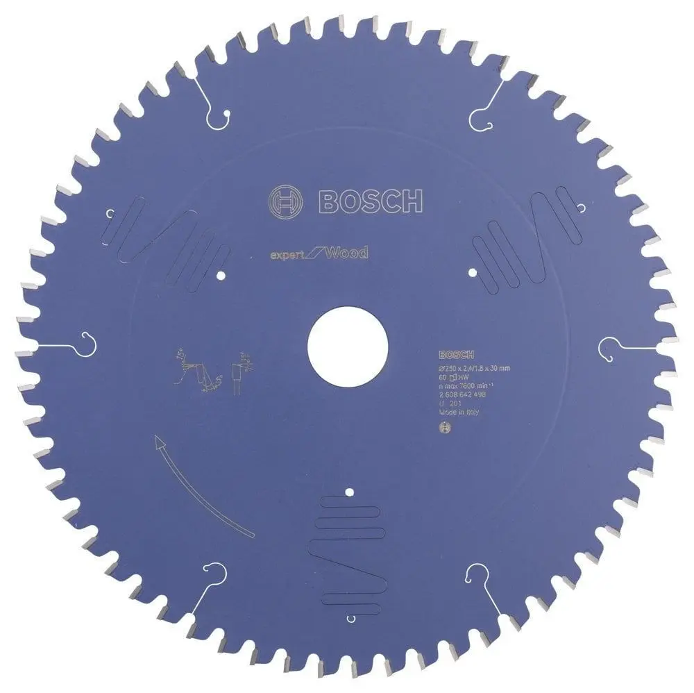Bosch Expert for Wood 250*30 mm 60 Diş