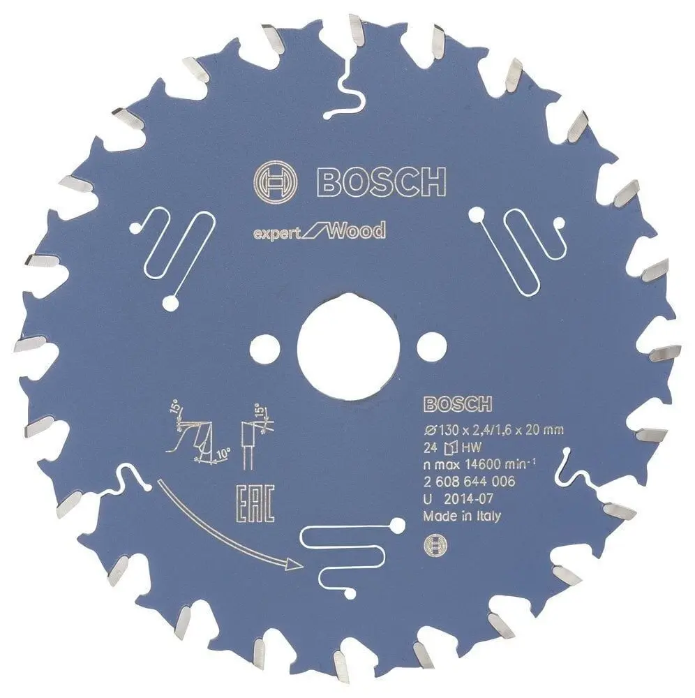 Bosch Expert for Wood 130*20 mm 24 Diş