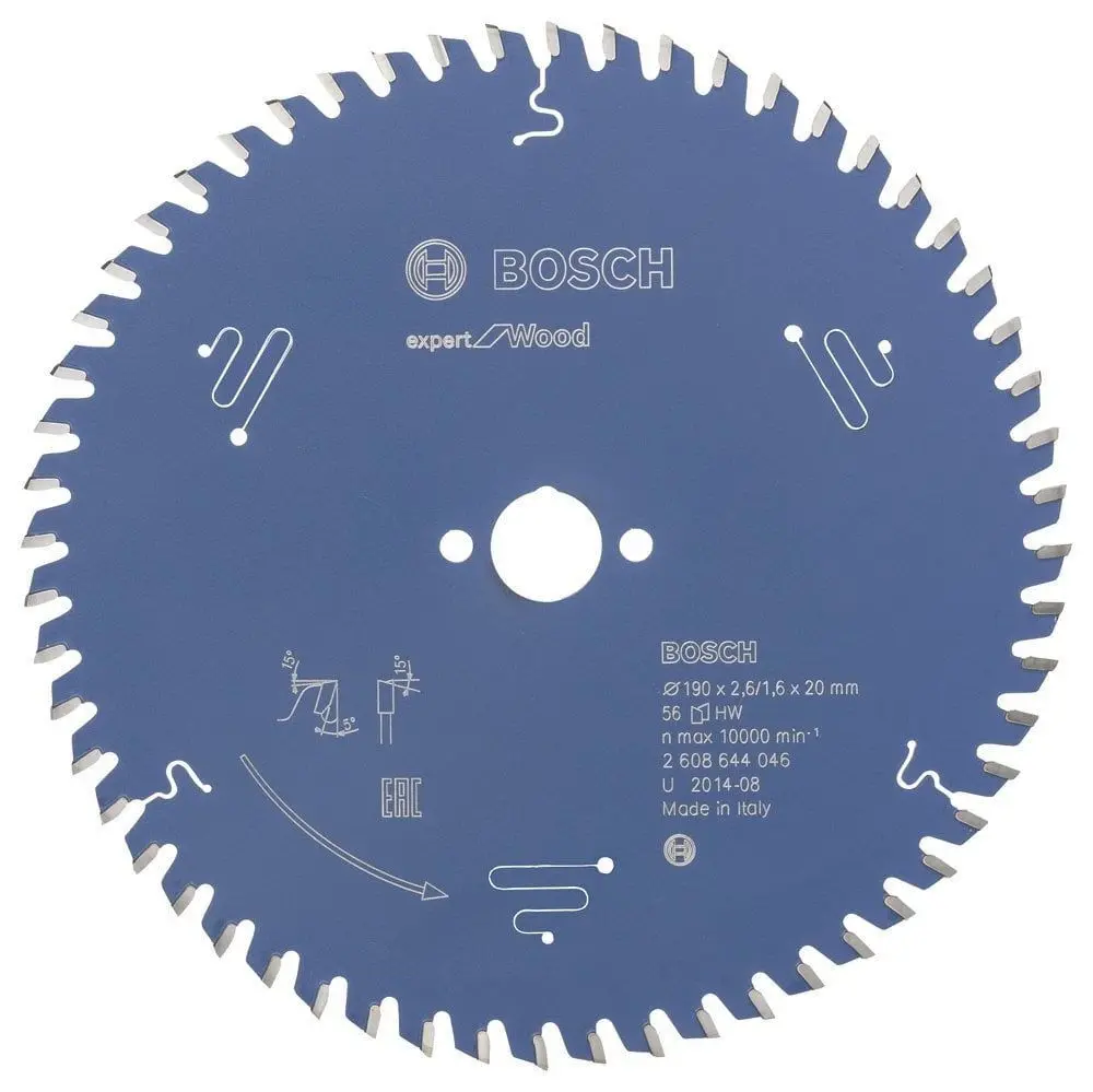 Bosch Expert for Wood 190*20 mm 56 Diş