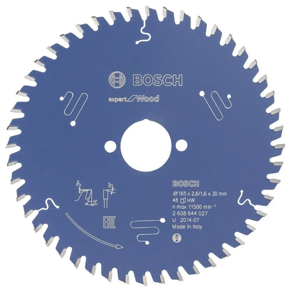 Bosch Expert for Wood 165*30 mm 48 Diş
