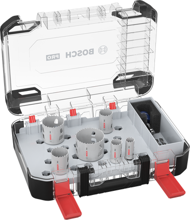 Bosch PRO Multi Material PC Plus Delik Açma Testeresi (Panç) Seti – 9 Parça – 2608594427
