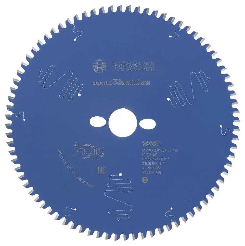Bosch Expert for Aluminium 250*30 mm 80 Diş