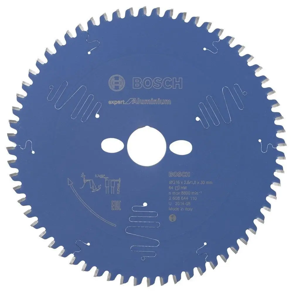 Bosch Expert for Aluminium 216*30 mm 64 Diş